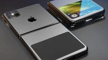 تطور جديد آبل تستعد لهاتف آيفون قابل للطي بشكل صدفة